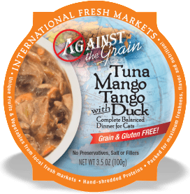 Against The Grain Tuna Mango Tango With Duck Dinner